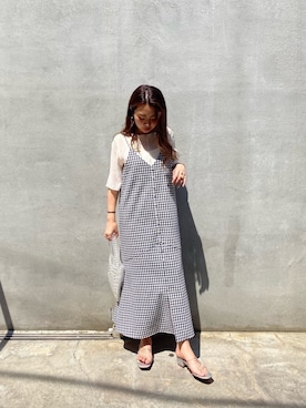 NaNaMiさん（レディース・157cm）の夏コーディネート