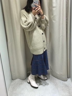 NaNaMiさん（レディース・157cm）の秋コーディネート