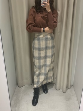 NaNaMiさん（レディース・157cm）の秋コーディネート