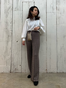 NaNaMiさん（レディース・157cm）の冬コーディネート