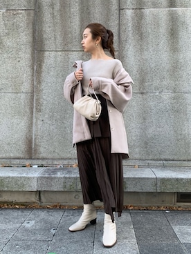 NaNaMiさん(レディース・157cm)の冬コーディネート