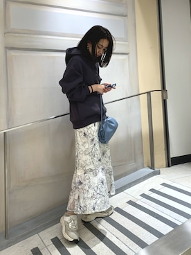 NaNaMiさん（レディース・157cm）の春コーディネート