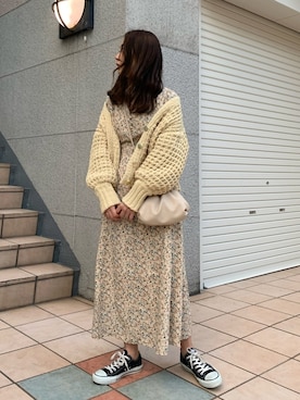 NaNaMiさん（レディース・157cm）の春コーディネート