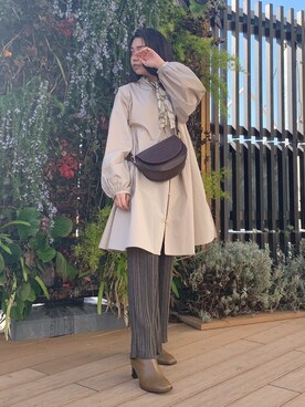 NaNaMiさん（レディース・157cm）の春コーディネート