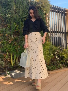 NaNaMiさん（レディース・157cm）の春コーディネート