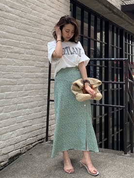 NaNaMiさん（レディース・157cm）の春コーディネート