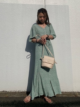 NaNaMiさん（レディース・157cm）の春コーディネート