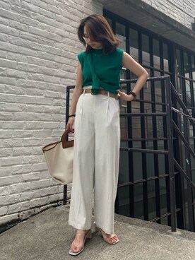 NaNaMiさん（レディース・157cm）の春コーディネート