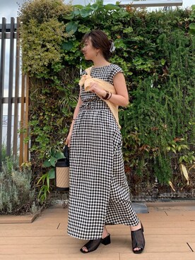 NaNaMiさん（レディース・157cm）の春コーディネート