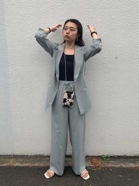 NaNaMiさん(レディース・157cm)の夏コーディネート