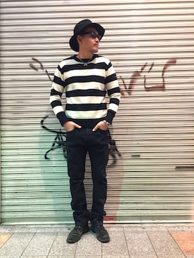 matsuuraさん（メンズ・189cm）の冬コーディネート