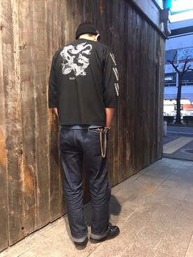 matsuuraさん(メンズ・189cm)の春コーディネート