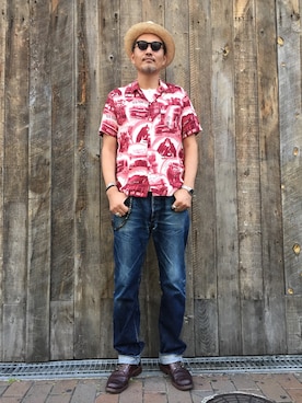 matsuuraさん（メンズ・189cm）の夏コーディネート