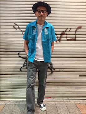 matsuuraさん（メンズ・189cm）の夏コーディネート