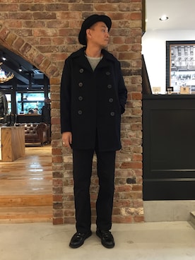 「RED WING（レッドウィング）のアイテム（その他シューズ）」を使った、matsuuraさん（メンズ・189cm）の秋コーディネート