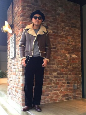 matsuuraさん（メンズ・189cm）の冬コーディネート