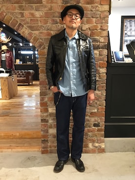 matsuuraさん（メンズ・189cm）の秋コーディネート