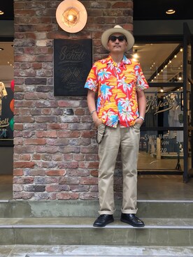 matsuuraさん（メンズ・188cm）の夏コーディネート