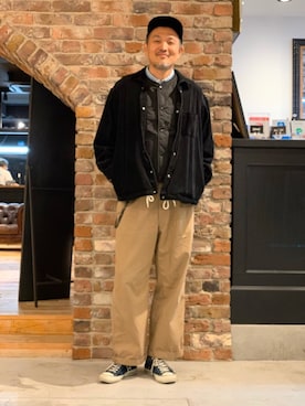 matsuuraさん（メンズ・189cm）の秋コーディネート