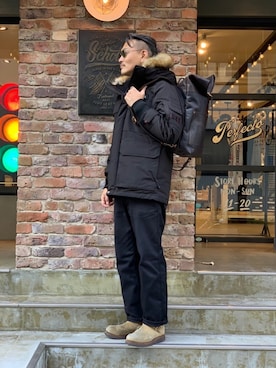 matsuuraさん（メンズ・189cm）の秋コーディネート