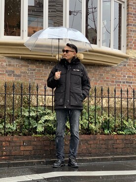 matsuuraさん（メンズ・189cm）の冬コーディネート