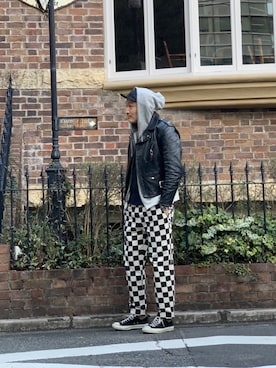 matsuuraさん（メンズ・189cm）の春コーディネート