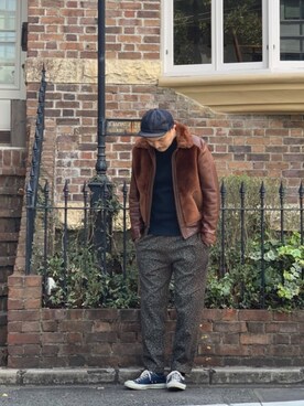 matsuuraさん（メンズ・189cm）の春コーディネート