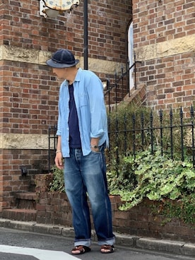 matsuuraさん（メンズ・189cm）の夏コーディネート