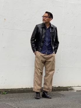 matsuuraさん（メンズ・189cm）の秋コーディネート