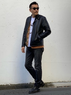 matsuuraさん（メンズ・189cm）の冬コーディネート