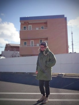 Go店長さん（メンズ・179cm）の春コーディネート