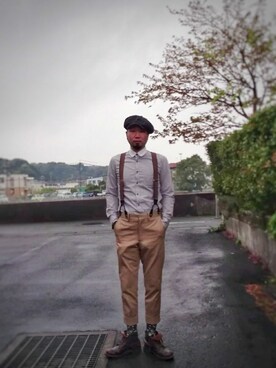 Go店長さん（メンズ・179cm）の春コーディネート