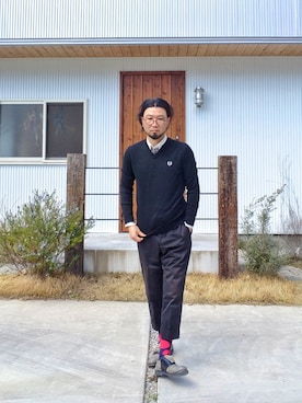 Go店長さん（メンズ・179cm）の春コーディネート