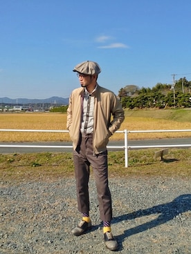 Go店長さん（メンズ・179cm）の秋コーディネート