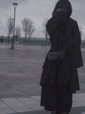 もぶさんの（Yohji Yamamoto +Noir | ヨウジヤマモトプリュスノアール）を使ったコーディネート
