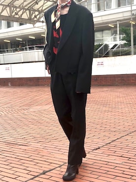 「ADER error（アーダーエラー）のアイテム（ジャケット/アウター）」を使った、zu-yan さん（メンズ・168cm）の夏コーディネート