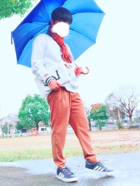 「Daniel Wellington（ダニエルウェリントン）の【Daniel Wellington】レザーバンド３６ＭＭ（アナログ腕時計）」を使った、いちさん（メンズ・172cm）の冬コーディネート