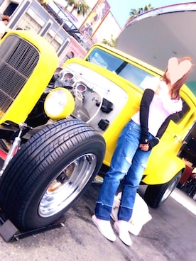 「Crayme,（クレイミー）のアイテム」を使った、yuuuboooさん（レディース・158cm）の春コーディネート