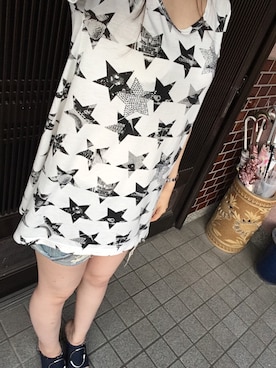 「Crayme,（クレイミー）のアイテム」を使った、yuuuboooさん（レディース・158cm）の夏コーディネート