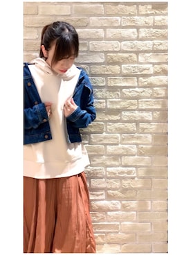 「サテンキャミワンピ」｜yuuuboooさん（レディース・158cm）の秋コーディネート