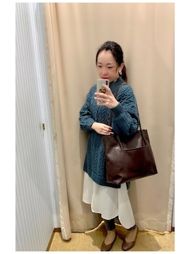 yuuuboooさん（レディース・158cm）の冬コーディネート