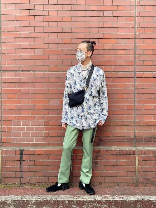 【トレンド！】SUB-AGE. フレア　スラックス sub-age（サベージ） フレアパンツ