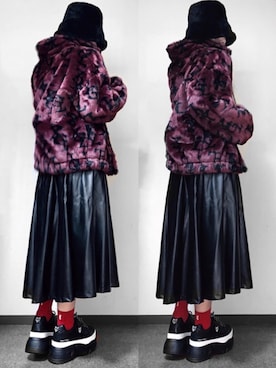 くぅさん（レディース・164cm）の秋コーディネート