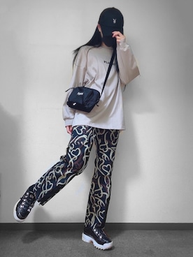 くぅさん（レディース・164cm）の冬コーディネート