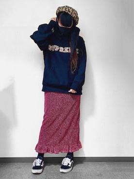 くぅさん（レディース・164cm）の冬コーディネート