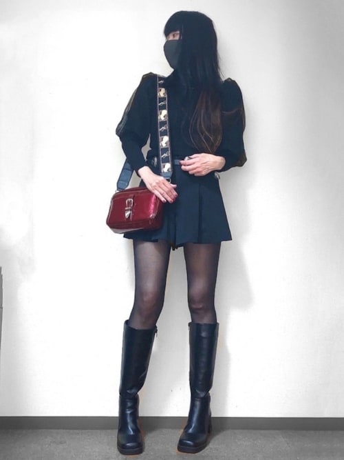 くぅ Grlのブーツを使ったコーディネート Wear