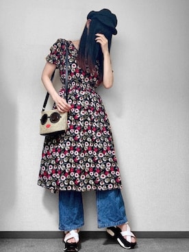 くぅさん（レディース・164cm）の夏コーディネート