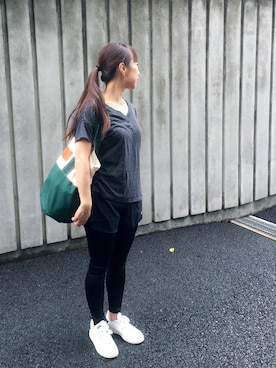 「COSMIC WONDER Light Source（コズミックワンダーライトソース）のアイテム（バッグ）」を使った、niniさん（レディース・152cm）の夏コーディネート