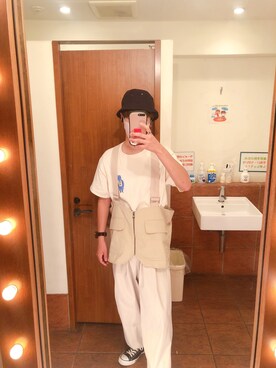 「アイテム（腕時計、ブラウン系）」を使った、おとちゃんさん（メンズ・176cm）の秋コーディネート