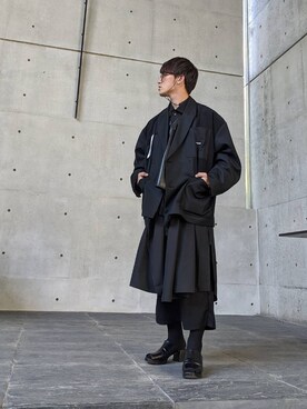 ベストを使った ガウチョパンツ のメンズ人気ファッションコーディネート Wear